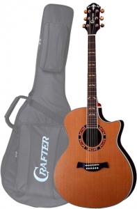 Электроакустическая гитара CRAFTER GAE-18 / N с чехлом